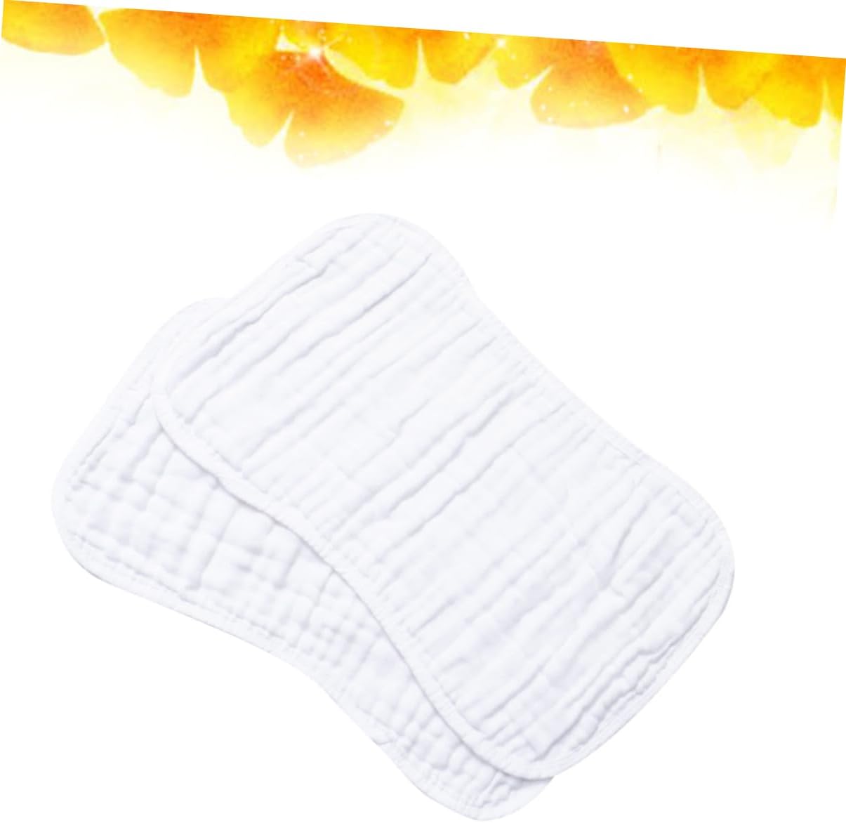 Toddmomy 2pcs Burp Cushion Soft Shoulder Pad for Spitting and Comfortable Boy Girl Gauze Towel White Easy to Clean and Portable for Parents