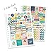 Pukka Pad, Carpe Diem Home Planner Spiral Bound Notebook with 6 Organizational Tabs and 2 Sticker Sheets – Features Appointment Calendars, Schedules, Meal & Grocery Plans, and To-Do Lists – 8.75 x 8in