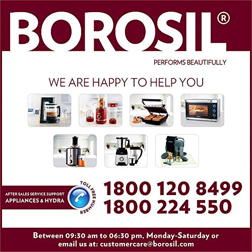 Image of Borosil 1000 ml Hydra Bolt Stainless Steel Water Bottle | Double Wall Vacuum Insulated Flask | 24 Hours Hot and Cold | Bottle for Office, Gym, School | 1 Year Warranty | Silver