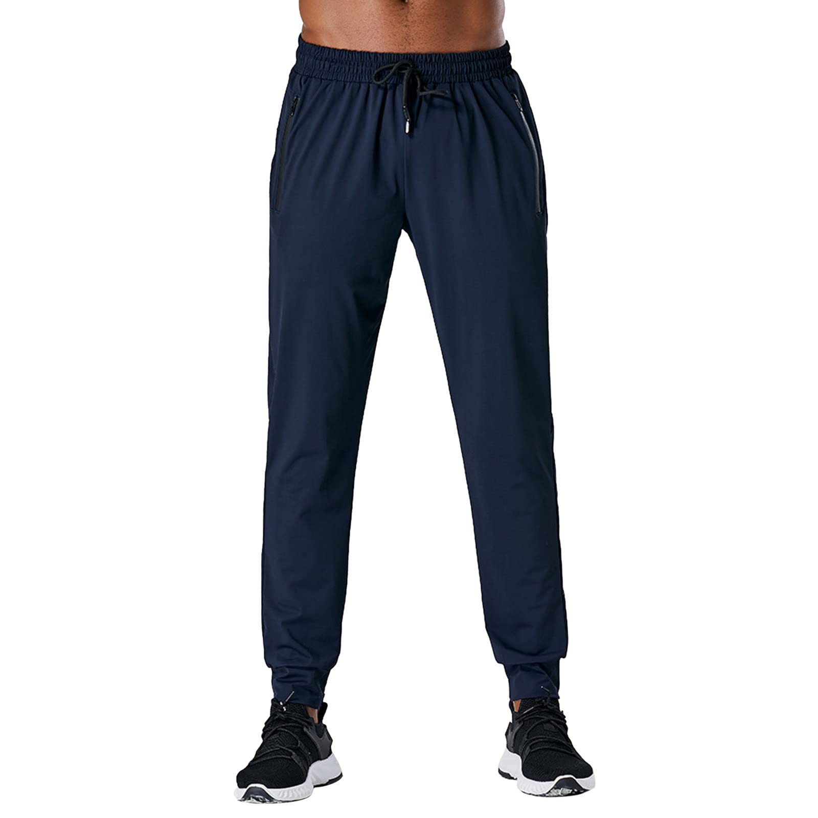 Jogging molleton de course homme léger en coton stretch taille élastique - 5