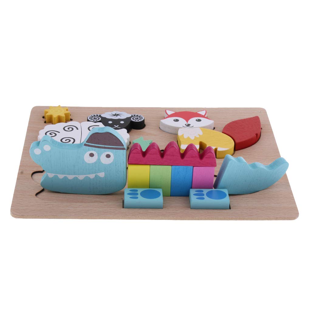 ATORSE® Wooden 3-in-1 Animals Crocodile Lowrie Sheep Jigsaw Puzzle Education Toy|Soft Toy |Toy for Baby |Musical Toy |Baby Toy |Talking Toy |Dancing Toy (B0BSTYDQN8) Amazon Price History, Amazon Price Tracker