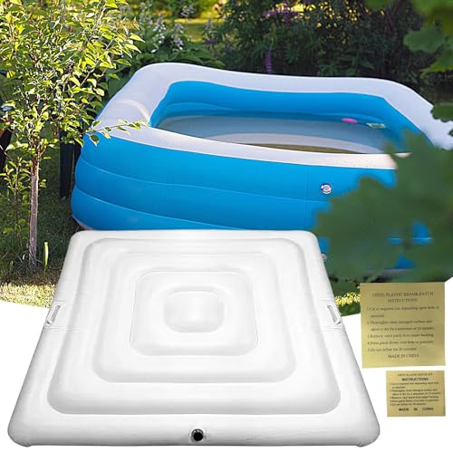 Housse pour gonflable avec coussin d'isolation pour la piscine