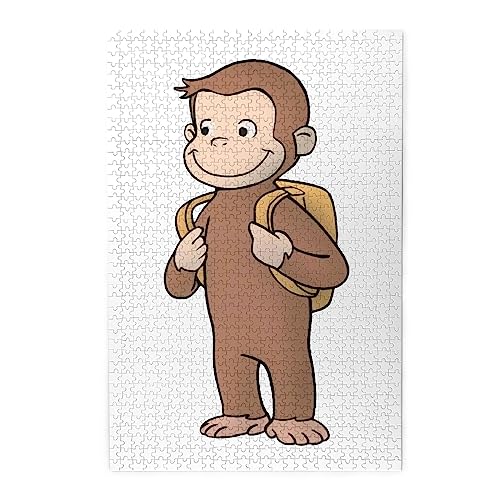 おさるのジョージ ジグソーパズル 1000ピース ギフト プレゼント 誕生日 お祝い (50x75cm)