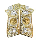 Grips for Taurus PT92 Gun Taurus Model with 24K Gold Plated. Includes Gold Screws