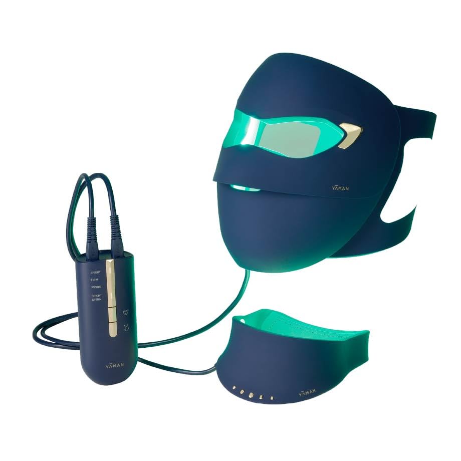 YA-MAN - 紫龍です Amazon.co.jp: [ヤーマン] 美顔器 LED 緑 ブルーグリーンマスク