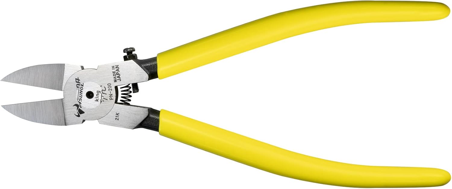 Tsunoda PN-200, Diagonal Cutter for Plastics (8-Inch) Flush Cutter - Amazon product rated Grade B