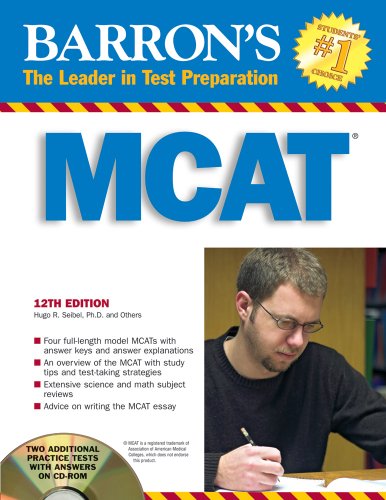 Preisvergleich Produktbild Barron's MCAT with CD-ROM: Medical College Admission Test