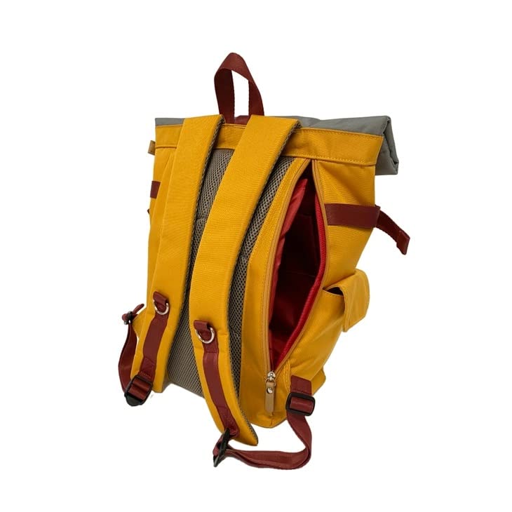 Harvest Label Rolltop Backpack 2.0 Mustard Daypack, Outdoor, Daytrip, Sports, Leisure, Everyday3