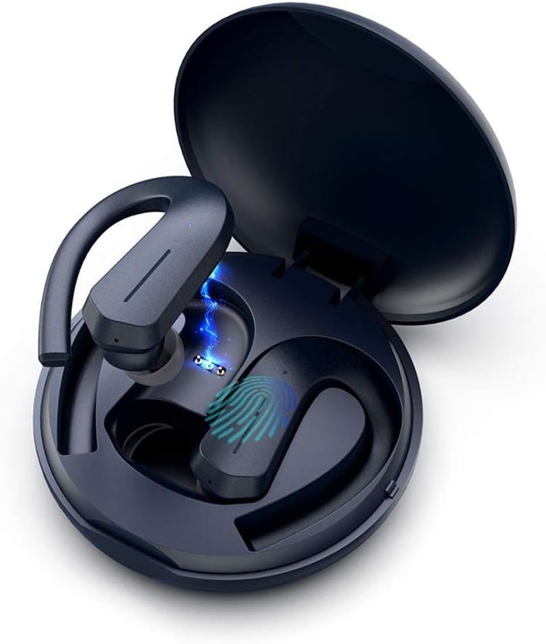 Amazon.com: TWS 9D auriculares inalámbricos estéreo Bluetooth con IPX7  impermeable y control táctil : Electrónica