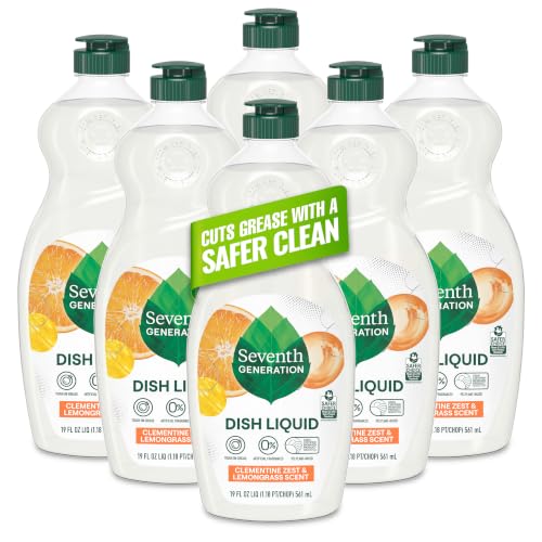 Seventh Generation Dish Liquid Soap Clementine...