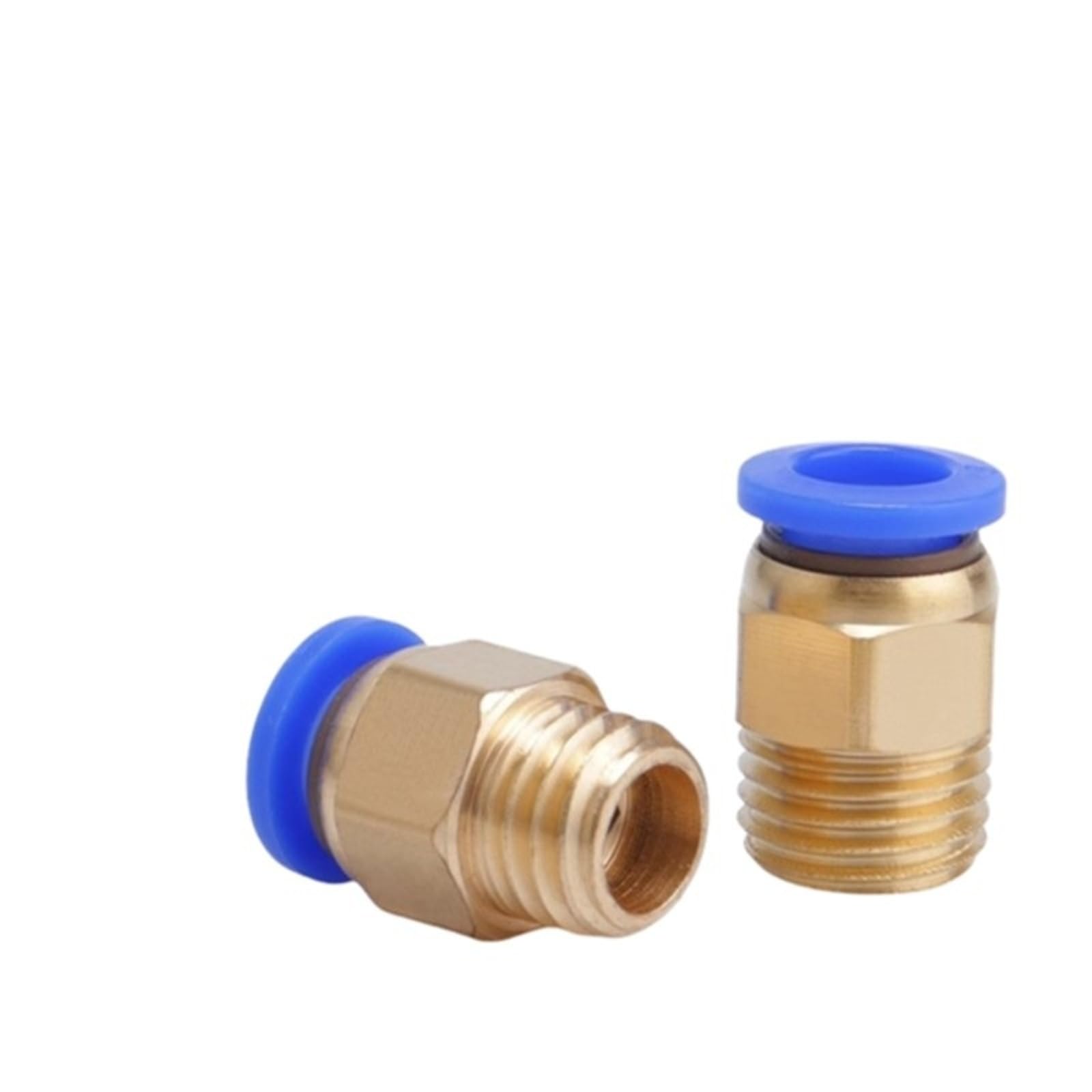 Manguera neumática PC8 con conector rápido de rosca macho M12 para tubos de aire comprimido