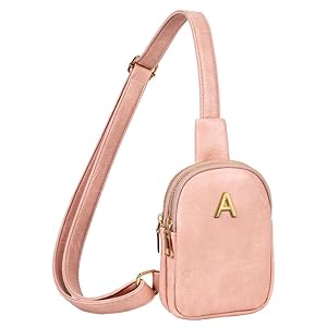 Valentines Day Gifts for 8 9 10 11 12 13 14 15 16 Year Old Girl, Initial Crossbody Bag for Girls, Birthday Gifts for Daughter Granddaughter, Tween Teen Girls Trendy Stuff, 5th 8th Grade Gift