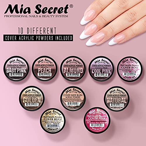 Mia Secret Professional Cover Acrylic Powder Kit #TOP2