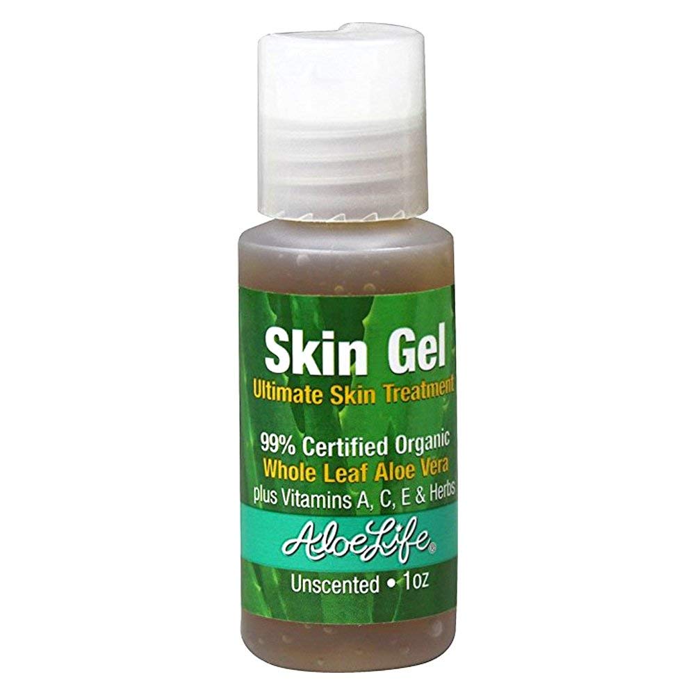 Aloe Life, Skin Gel Aloe Vera Vitamins Herbs, 1 Fl Oz
