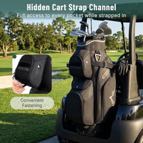 uniHimal 15-Way Organizer Golf Bag