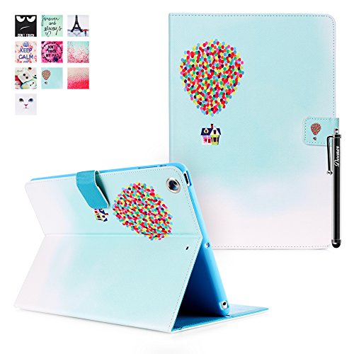 Custodia per iPad Air, Deenor Colored balloons
