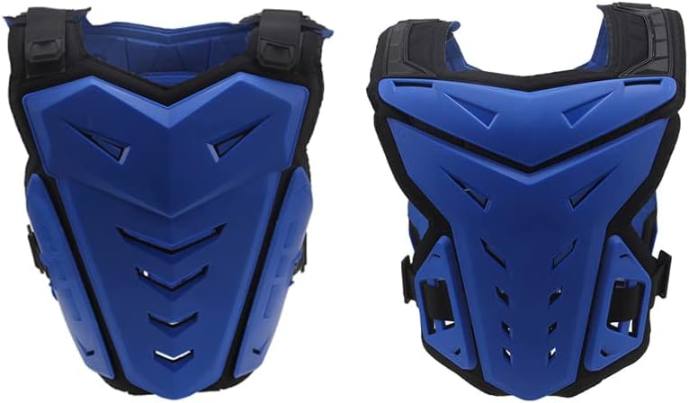 オートバイ保護ベスト,スポーツベスト,モトクロスジャケット,ギアガード,オフロード,登山用(Blue)