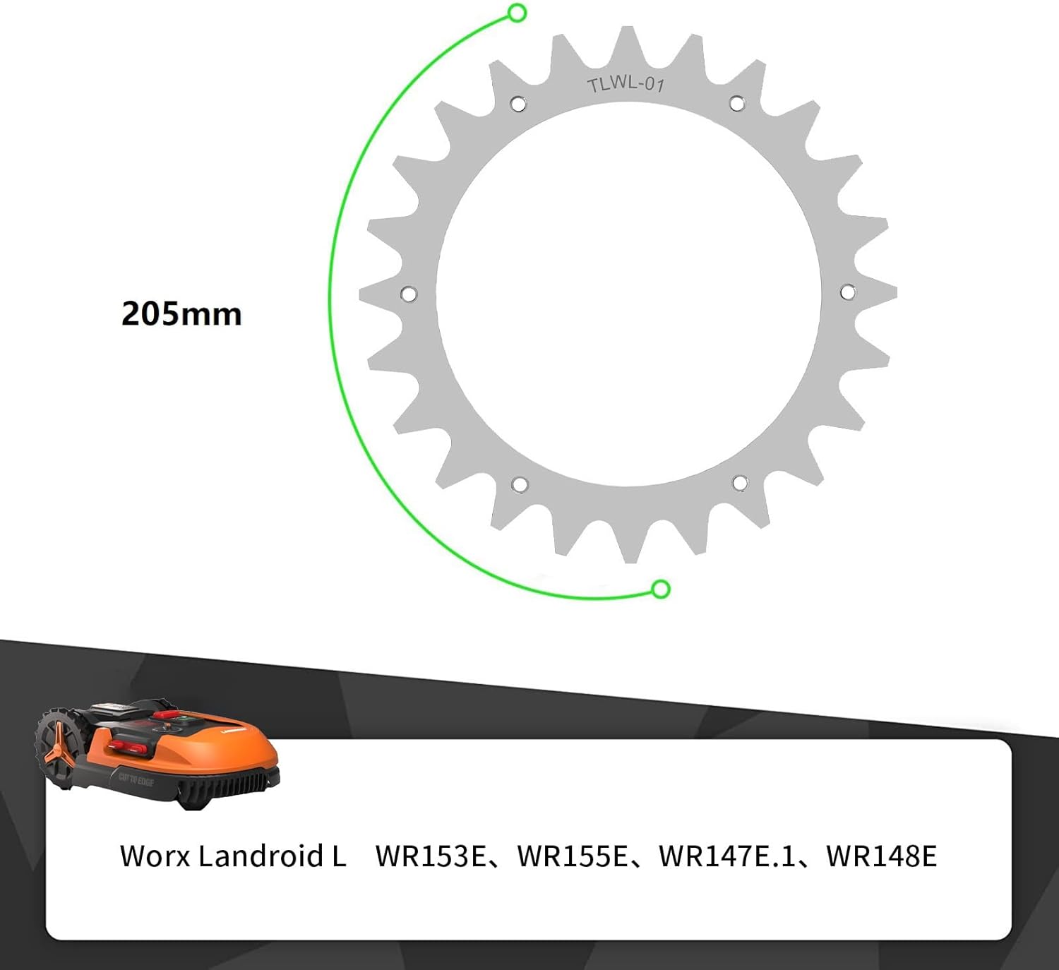 2pcs Versatile Robotic Wheel for Landroid S/M Robotic Lawn Ensures Stable On Wet Uneven Ground Garden Tool Accessory