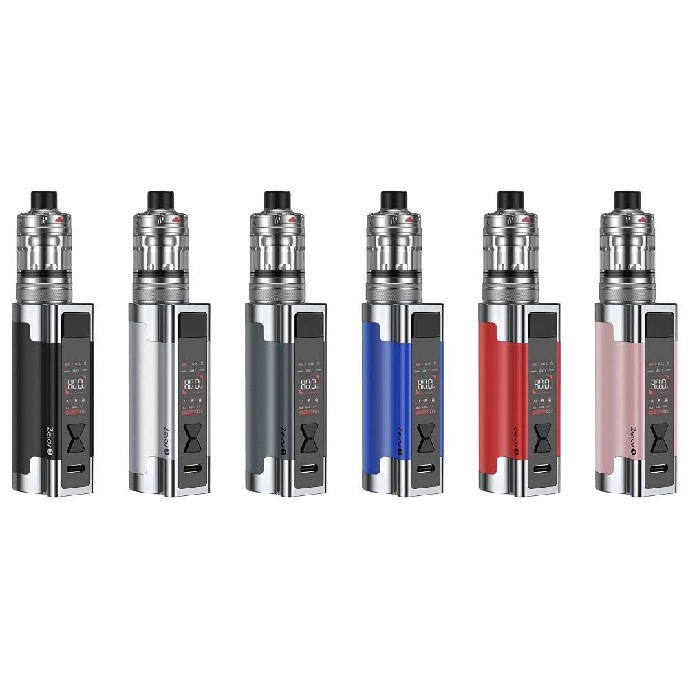 Aspire Zelos 3 Kit Sigaretta Elettronica Svapo 80W (ROSSO) con Atomizzatore Nautilus 3 da 4ml Batteria 3200mAh e 2 Coil Nautilus Incluse nella Confezione