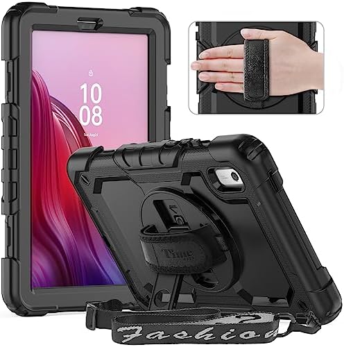 Kinder-Hülle Für Lenovo Tab M9 2023 (9 Zoll) - Stoßfest Mit Griff & Schultergurt, Rosa