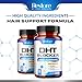 DHT Blocker Hair Growth Support Supplement - Saw Palmetto + Hair Vitamins for Women & Men - Supports Healthy Hair Growth & Thick & Strong-Hair - May Support Healthy DHT Levels - Low Loss Capsules