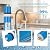 2-Pack of Reverse Osmosis Membrane Replacement Filters, Suitable for Under-Sink Reverse Osmosis Systems and Whole-House Drinking Water Filtration Systems(3012-600G)