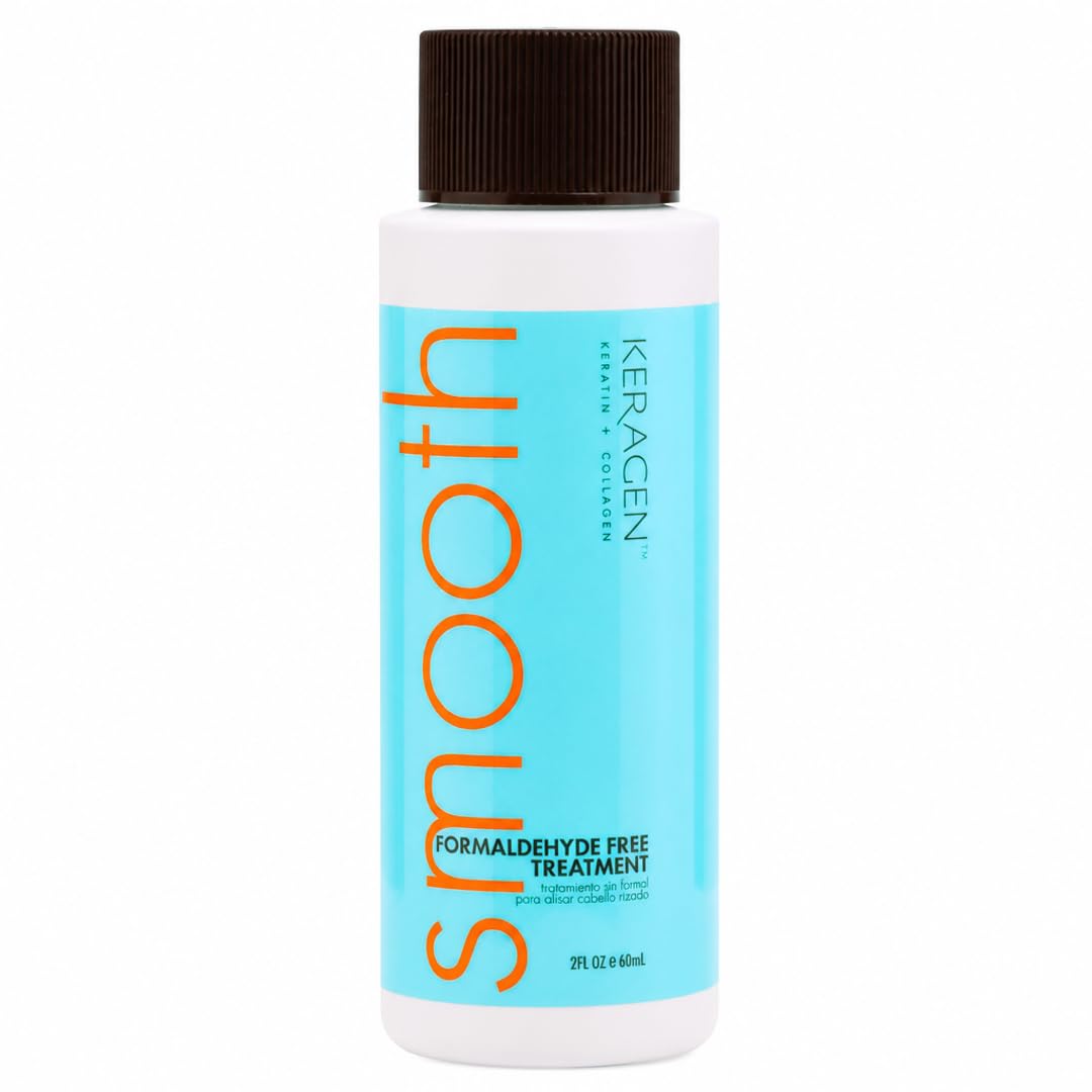 KERAGEN Same-Day Color Smoothing Treatment, Frizz Control, 2 oz