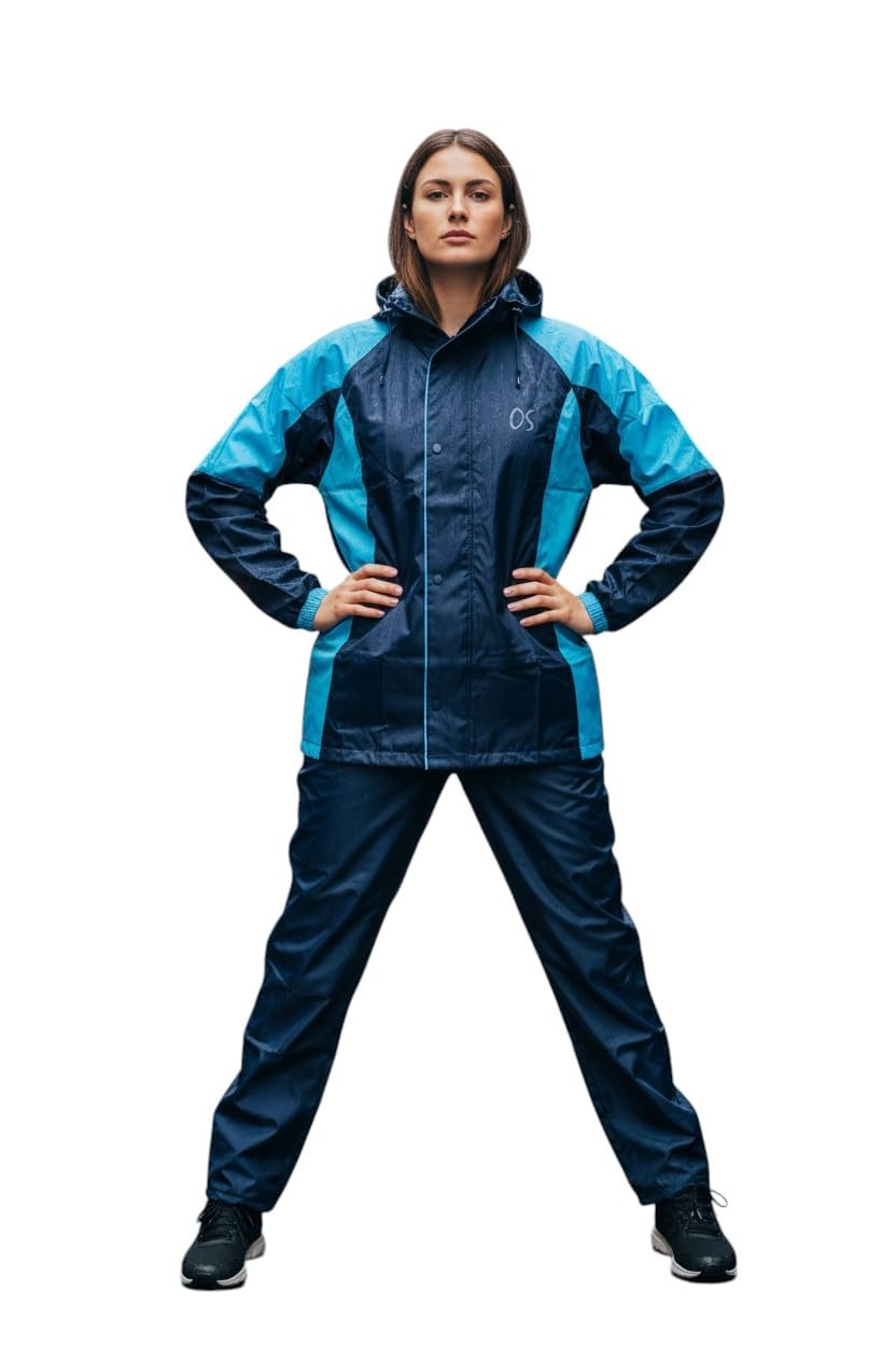 Women’s PVC Plastic Raincoat for Ladies | Full Sleeve Waterproof Rain Wear with Hood | Lightweight Regular Fit Rain Suit..-image-37