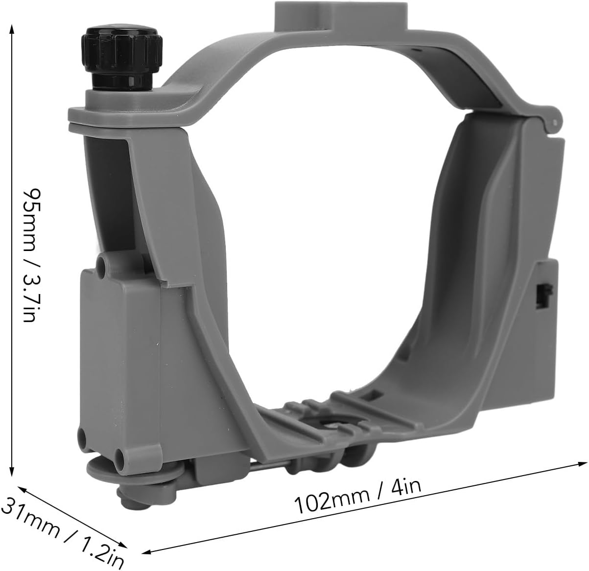 Color Grey Startrc Drone Drop Release Device for AIR 3 Light Sensitive Control, Load Bearing, Compatible with Mini 2 Drone