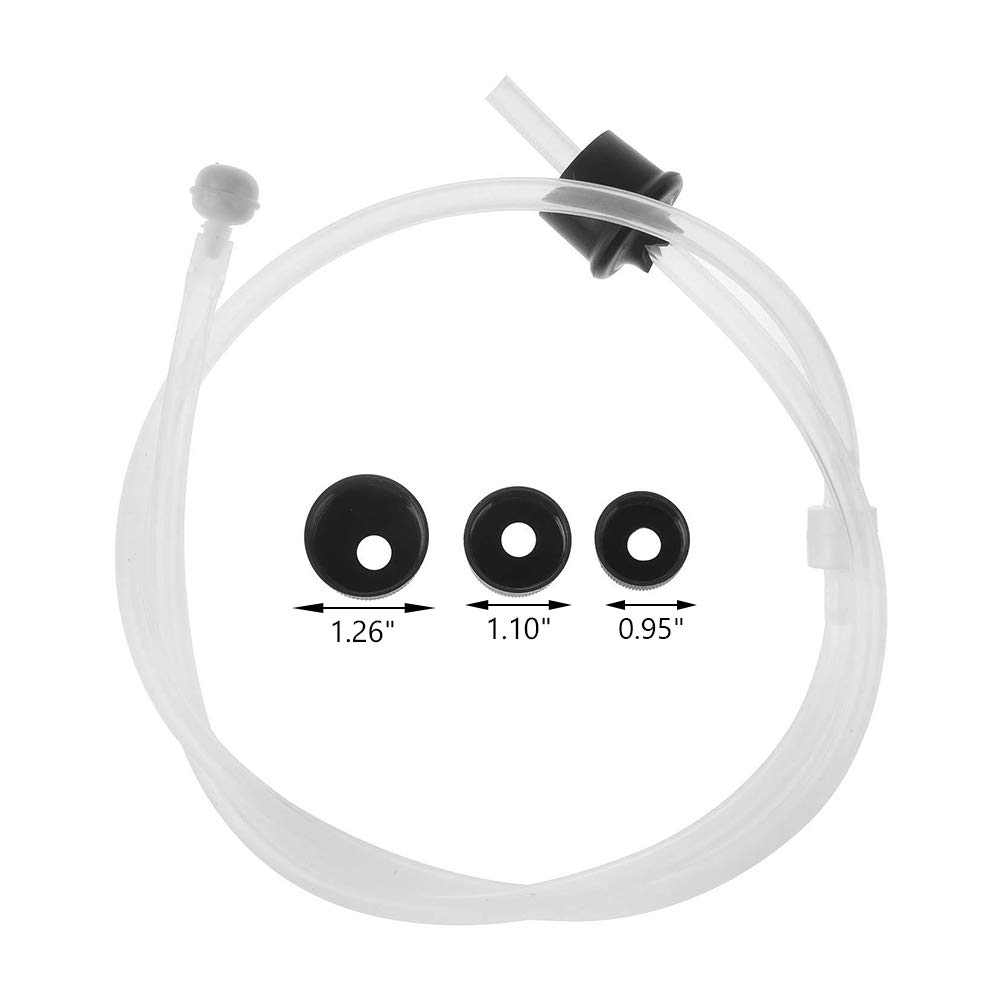 Dispensador de jabón para fregadero de cocina y tubo de extensión de acero inoxidable,con tubo de 120 cm,bomba dispensadora y 4 tapones universales para botellas, accesorios fregadero de cocina, plata