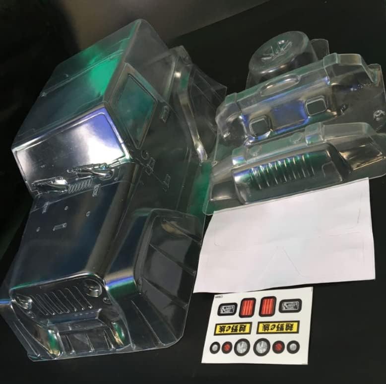 1/10 RC Rock Crawler Clear Body 280mm for 1/10 RC Axial SCX10