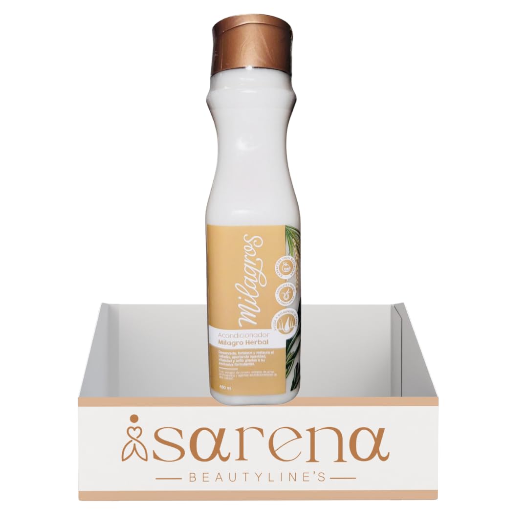 | Conditioner Milagro Herbal Hair Care Hair Growth Para cabellos Milagros Crecimiento y fuerza capilar romero 450ml Acondicionador Milagro Herbal Colombia