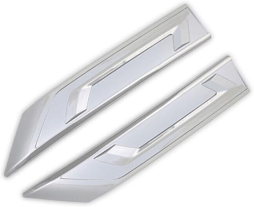 Car Accessories Fit For Toyota RAV4 2019-2025 ABS Exterior Automobile Front Hood Grill Cover Bonnet Trim （Chrome） 2PCS
