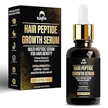 Elevate Multi-Peptide Hair Growth Serum Caffeine + Biotin Peptide Density for Fuller Thicker Visibly Longer Natural Hair Regrowth Vegan Safe & Gentle Scalp Serum Formula Treatment for Thinning Loss