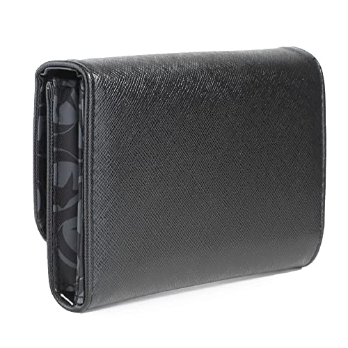 Buckle Down Disney Wallet, Foldover, Pixar Luxo Jr Lamp Silver Enamel, Black Vegan Leather3