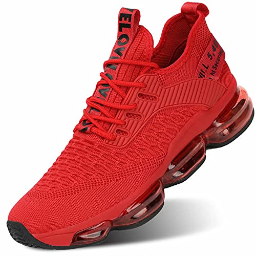 Baskets pour hommes à coussin d'air - Chaussures de course fashion - Chaussures décontractées respirantes pour la marche, le tennis, la gym, le sport...