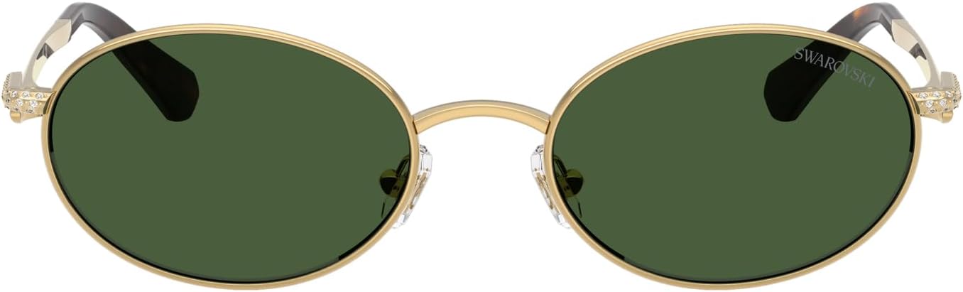 Swarovski womens Sk7033 Oval Sunglasses