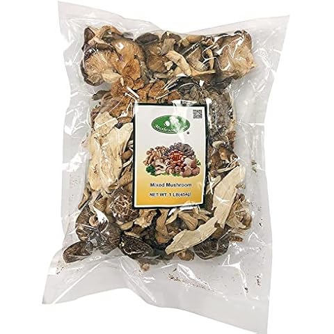 Mushroom House Dried Mushrooms, Mixed, 1 Pound Cover