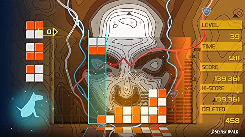 Lumines Remastered Import puzzle musical rétro compatible HD - 7