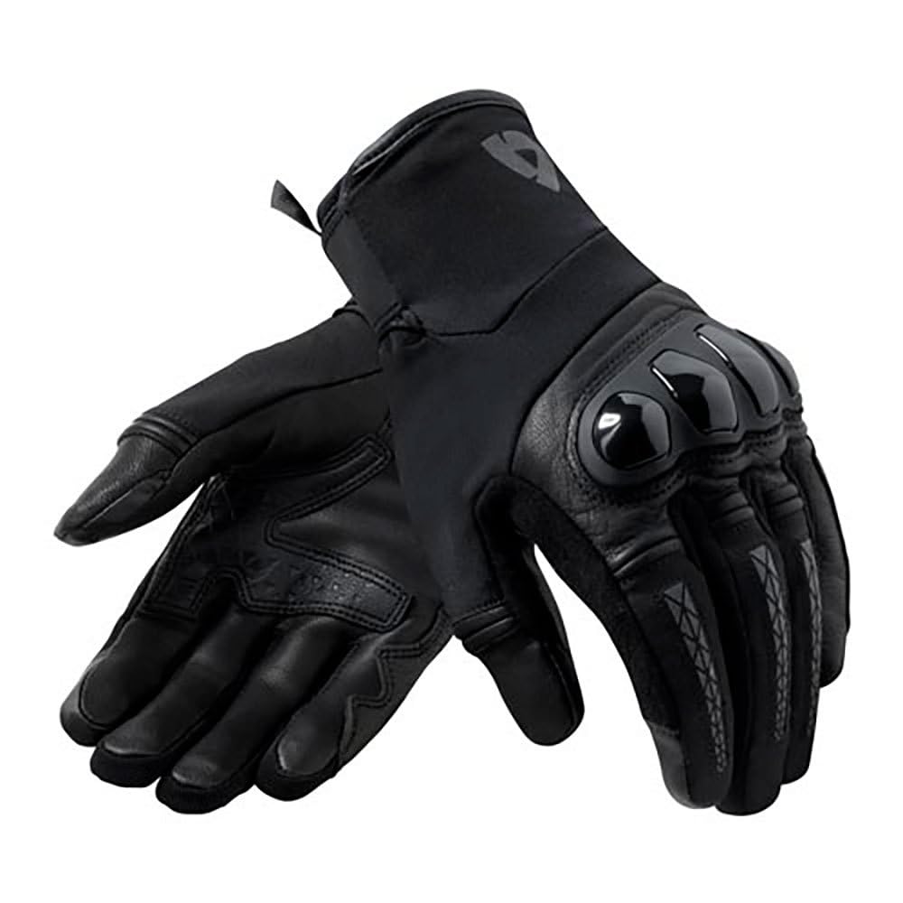 REV'IT! Revit Speedart H2O Guanti da moto impermeabili, nero, M
