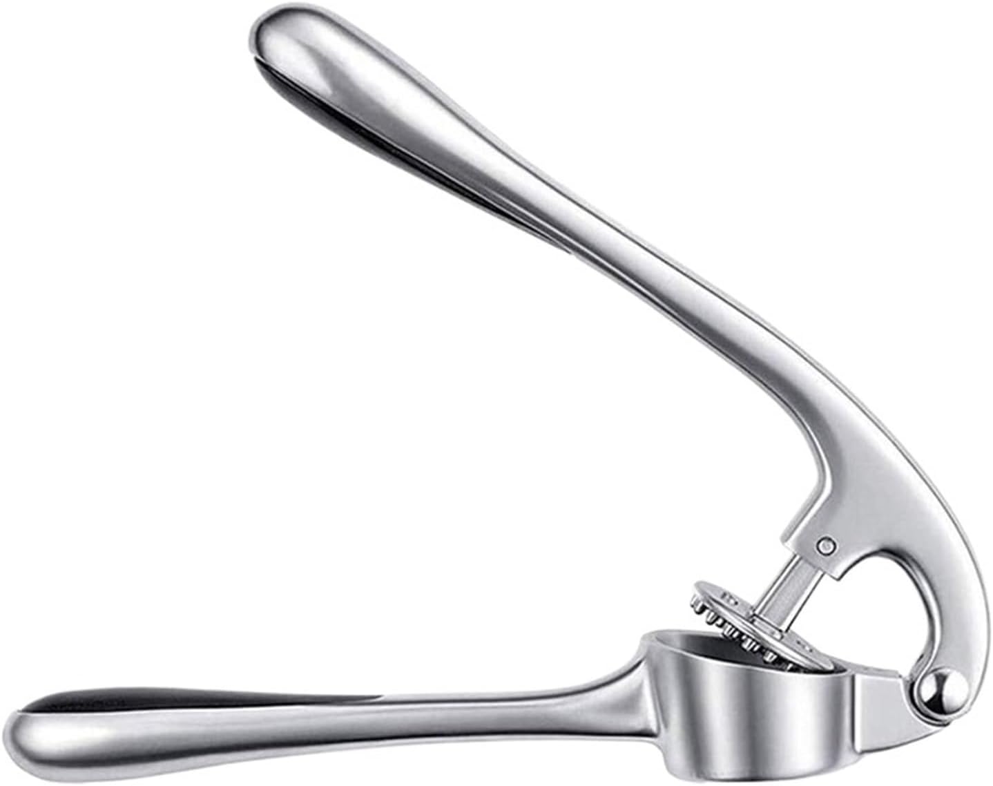 Premium Kitchen Garlic Mincer & Ginger Crusher - Ergonomic Design, Easy to Clean, Durable Garlic Press Rocker Tool