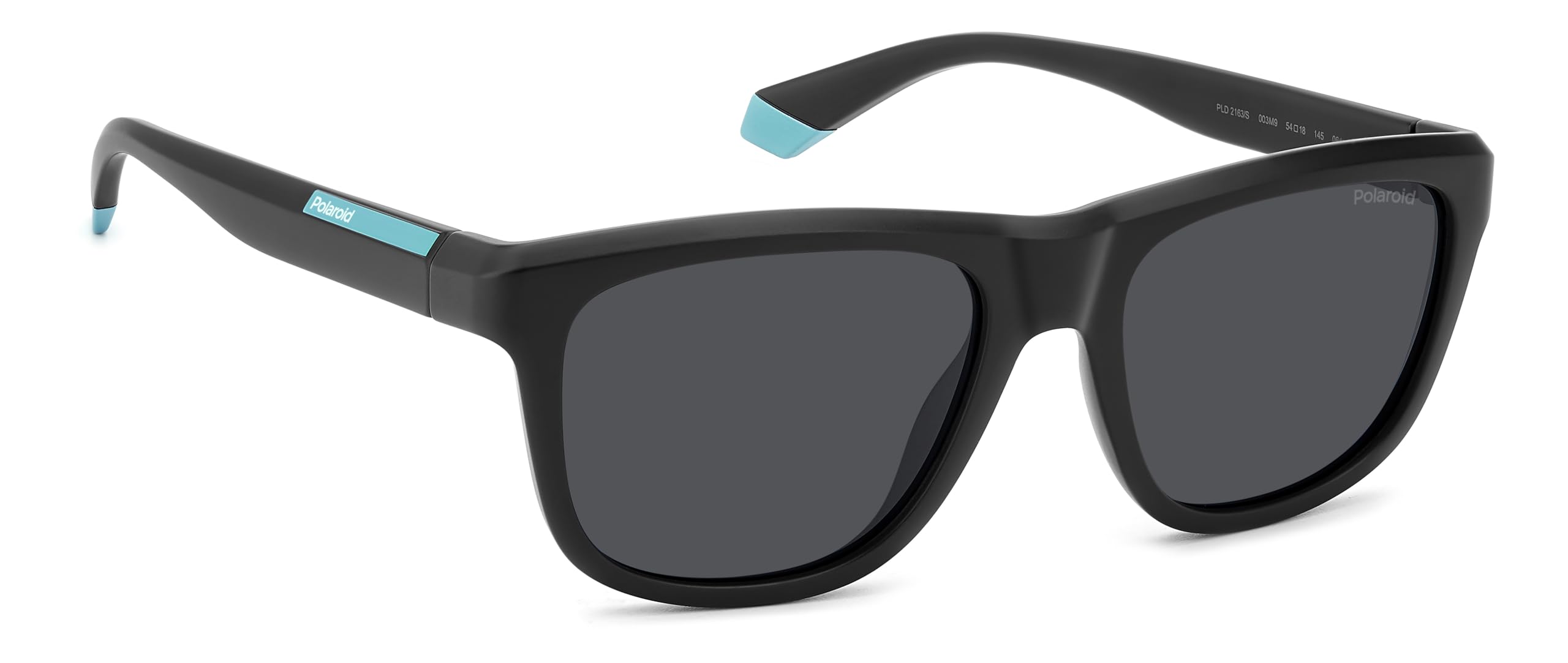 POLAROID Brille PLD 2163/S Größe 54-18 mm Matte Schwarz/Eye size: 54 - Bridge size: 18