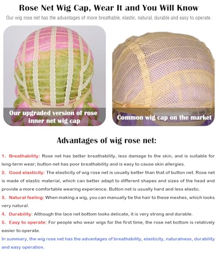 max beauty anime pink and green wig for mitsuri cosplay braided hair wig with pigtails halloween party  cap