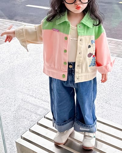 Image of Cromoncent Toddler Denim Jacket for Boys Girls