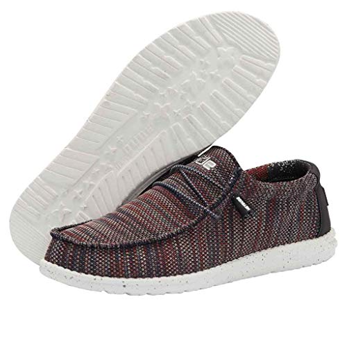 Image of HEYDUDE Men's Wally Sox | Retired Men's Shoes | Men's Lace Up Loafers | Comfortable & Light-Weight