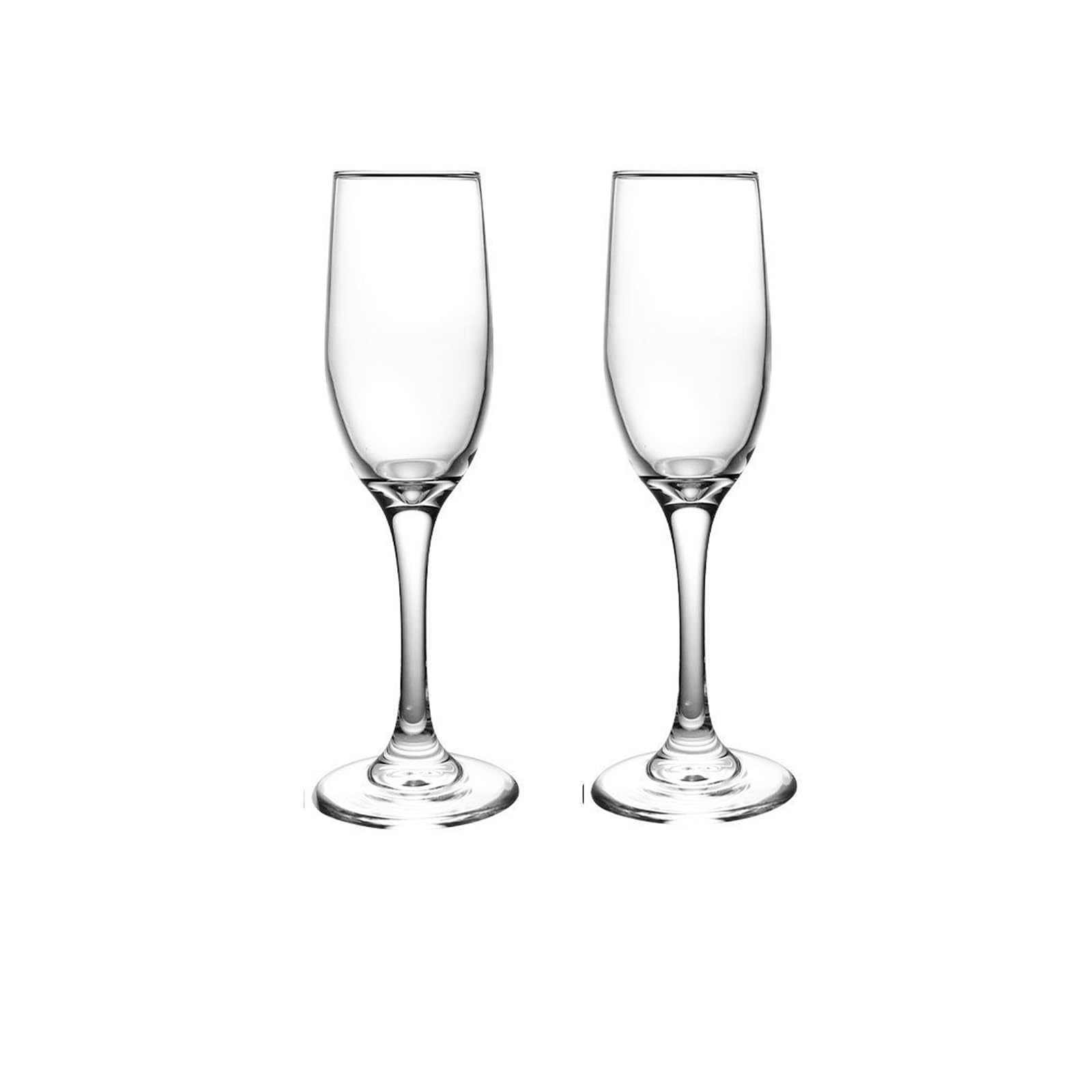 Flûtes à champagne en verre pour mariages et cadeaux d'invités 200ml