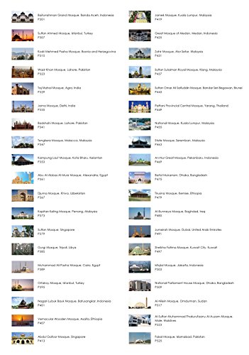 Masjid - Selected Mosques from the Islamic World