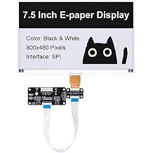 Raspberry Pi/Jetson Nano 7.5 E-Ink  Arduino/Nucleo 800x480 Pixel  /  2 SPI  E
