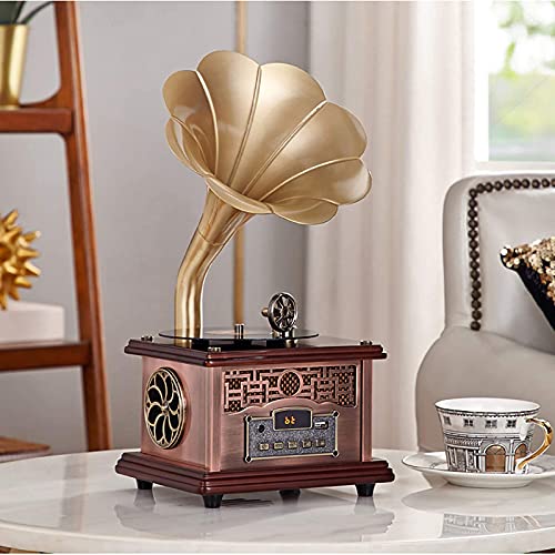 Tourne-Disque, Tourne-Disque, Tourne-Disque rétro, avec Haut-parleurs sans Fil, phonographe en Bois Vintage pour Bureau/Maison - Les Beatles, Paul McCartney, John Lennon, RIngo Starr, George Harrison Tourne-Disque, Tourne-Disque, Tourne-Disque rétro, avec Haut-parleurs sans Fil, phonographe en Bois Vintage pour Bureau/Maison