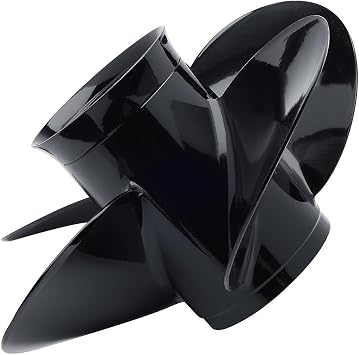 Mercury Spitfire 4-Blade Aluminum Propeller, 12.8 Diameter x 17 Pitch, Right Hand Rotation